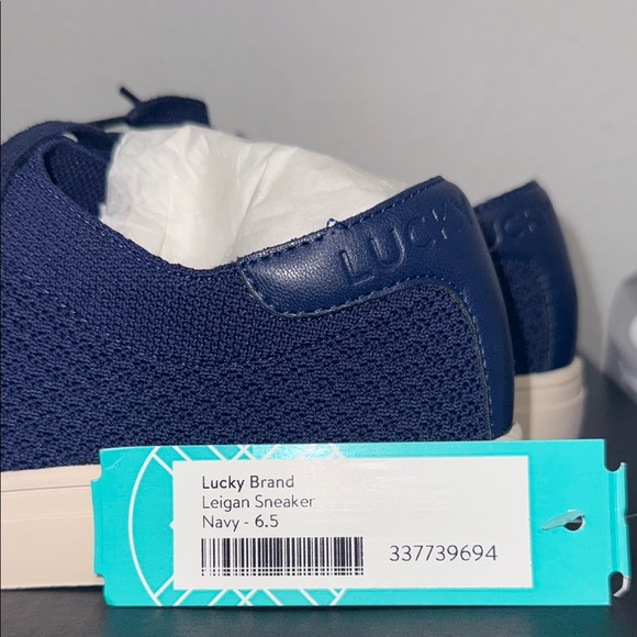 Lucky Brand Navy Sneakers NEW!!!! - Picture 6 of 6